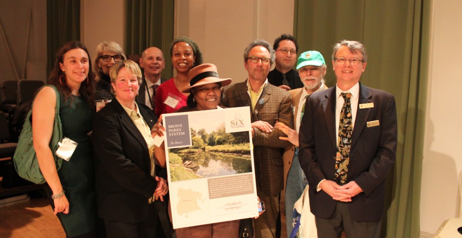 Six To Celebrate group Bronx Parks System
