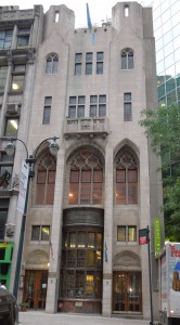(2) The Bible House (now Svenska Kyrkan), 5 East 48th Street 
Built 1871; Alt. by Wilfred  Anthony 1921 
Built FAR:  3.99 proposed 14.4