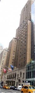(3) Shelton Hotel (now Marriot East Side Hotel) 
525 Lexington Avenue 
Arthur Loomis Harmon, 1922-23  
Built FAR: 18.12 proposed 18