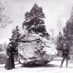 Bronx Parks System, The Bronx ; Rocking Stone, Bronx Park, about 1895
photo credit : JFGryphon, Flickr