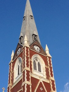 St. Anthony Church-tower detail  
