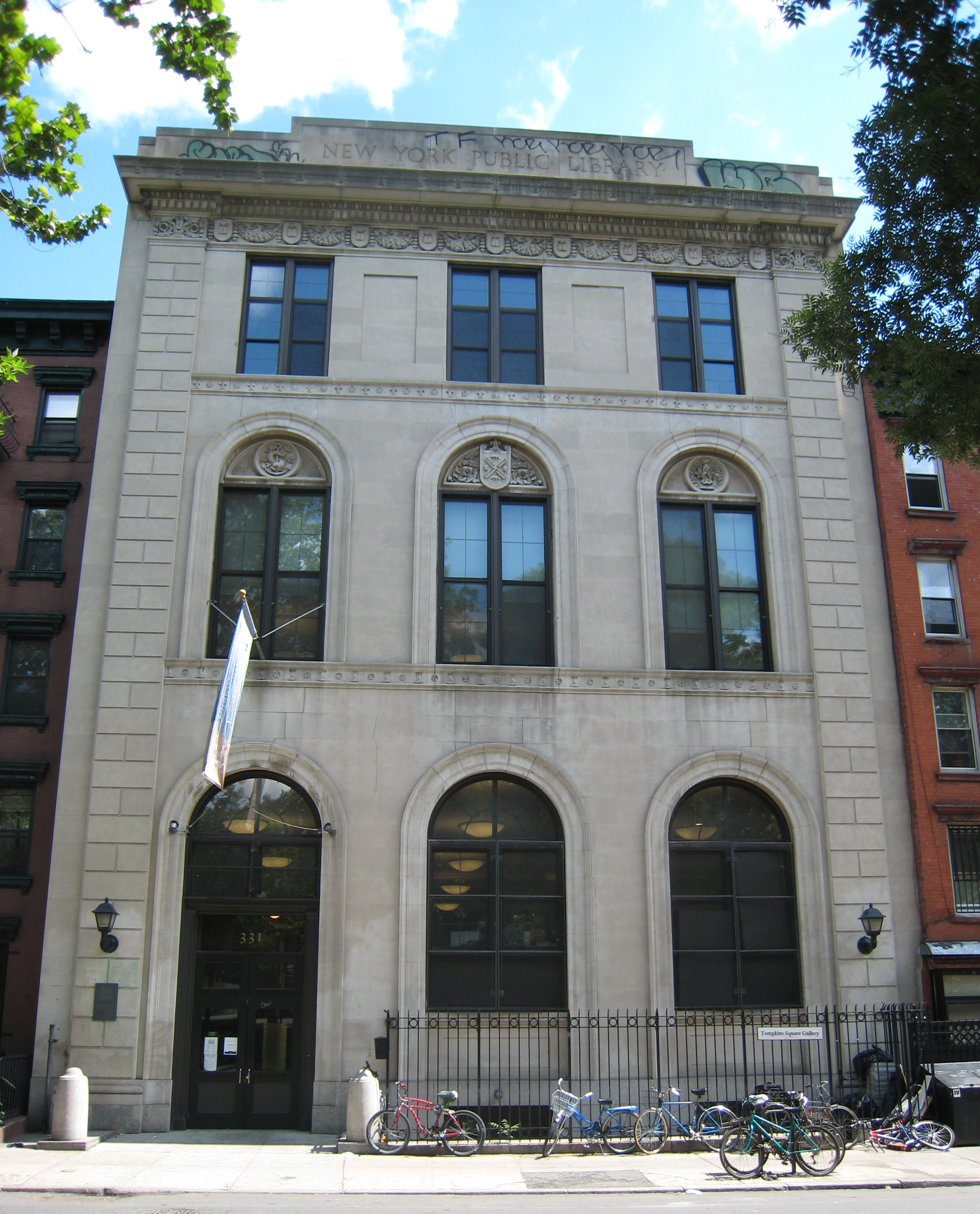 Manhattan Carnegie Libraries-Tompkins Square Branch | HDC