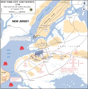 Battle of Brooklyn Map 