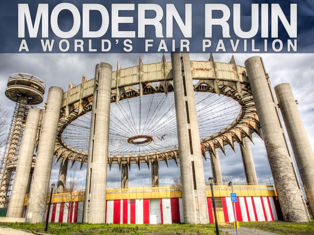 modern ruin a world's fair pavilion promo pic