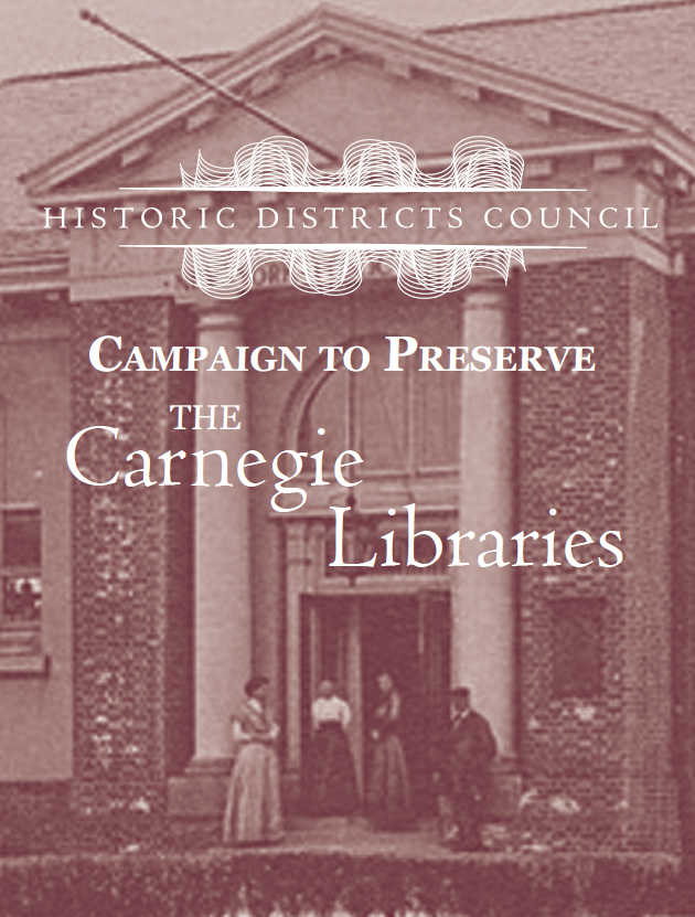 Carnegie Libraries Brochure Cover Hdc