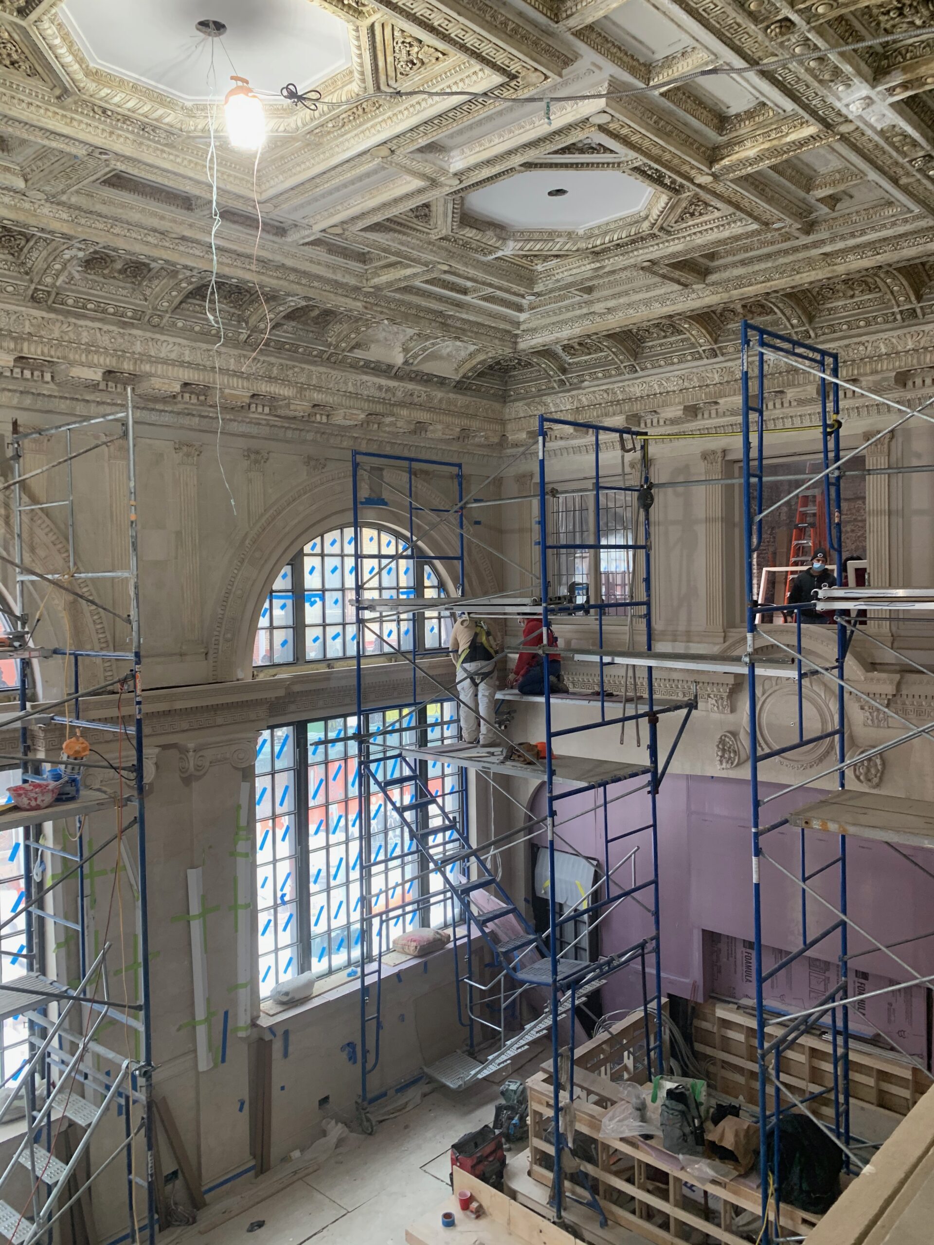 9 Orchard interior with scaffold | HDC